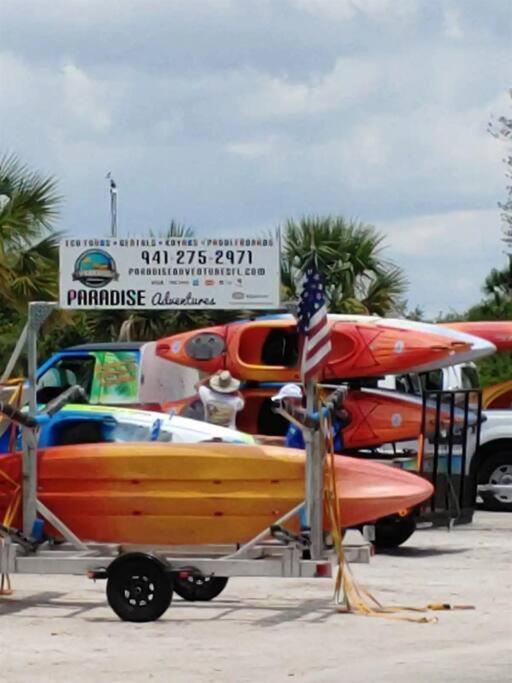 Lovely 1 Bedroom Unit Across From Lido Key Beach Sarasota Eksteriør billede